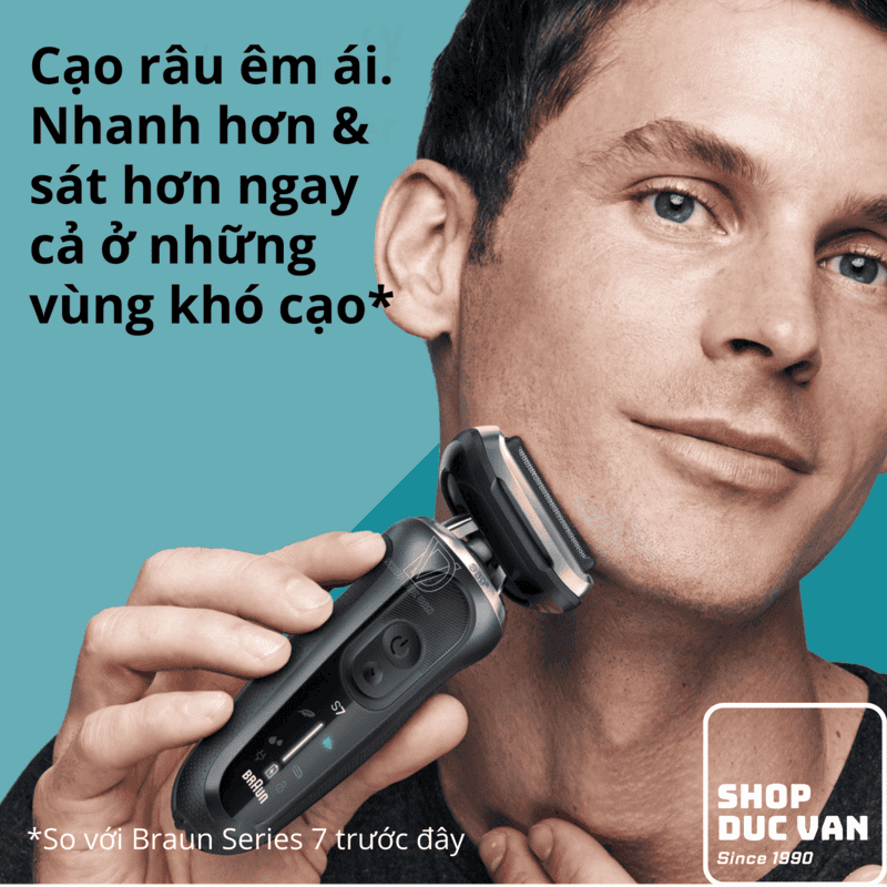 Máy Cạo Râu Braun Series 7 7120s Cạo Ướt & Khô