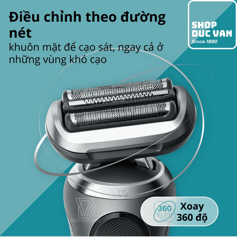 Máy Cạo Râu Braun Series 7 7120s Cạo Ướt & Khô