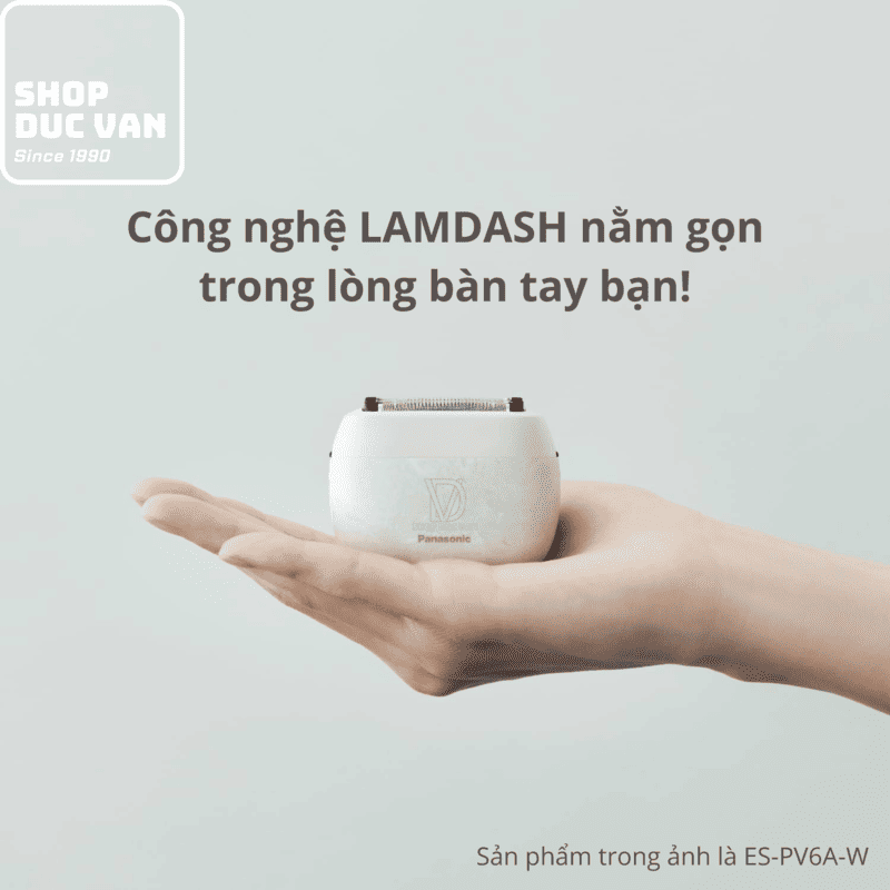 Máy Cạo Râu Panasonic ES-PV3A-K Cảm Biến AI Thông Minh Hệ Thống 5 Lưỡi Nhật Bản, Động Cơ Tuyến Tính Siêu Tốc, Made In Japan