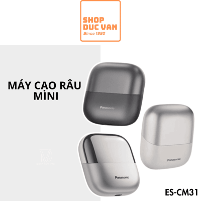 Máy Cạo Râu Panasonic ES-CM31 Công Nghệ AI Thông Minh - Sạc Không Dây, Cảm Ứng Trượt, Pin 60 Ngày, Nhỏ Gọn Du Lịch